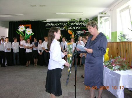Zakonczenie roku szkolnego 2007/2008