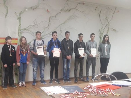 Szachiści na podium