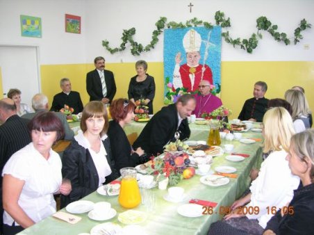 Poświecenie kamienia węgielnego sali widowiskowo-sportowej