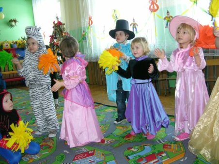 Zabawa u przedszkolaków