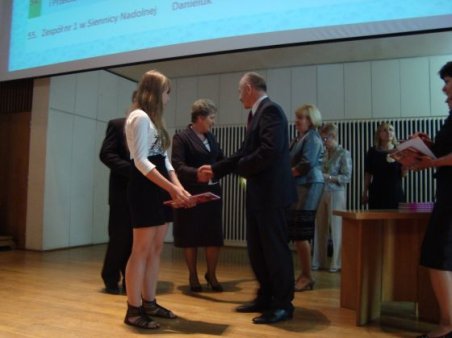Nagrody dla laureatów konkursów