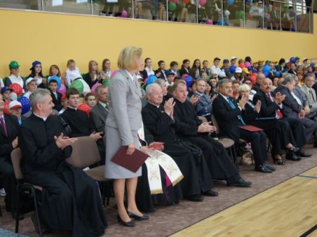 Uroczystość otwarcia hali