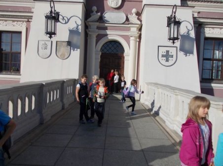 Trzecioklasiści w Zamościu