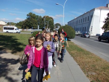 Trzecioklasiści w Zamościu