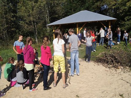 Wycieczka integracyjna uczniów klas I gimnazjum