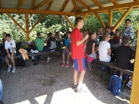 Wycieczka integracyjna uczniów klas I gimnazjum