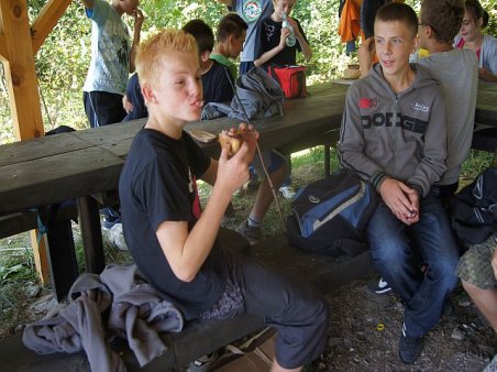 Wycieczka integracyjna uczniów klas I gimnazjum