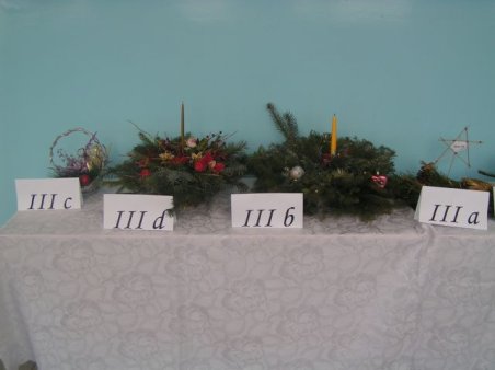 Rozstrzygnięcie konkursu na stroik bożonarodzeniowy