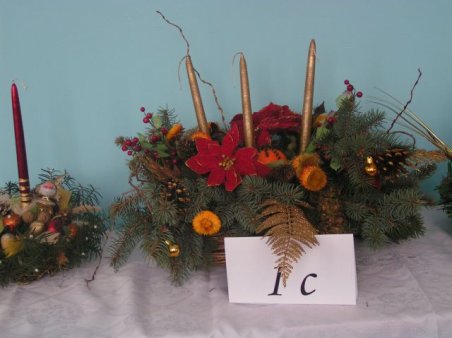 Rozstrzygnięcie konkursu na stroik bożonarodzeniowy