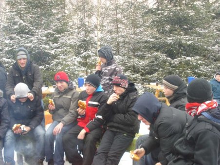 Kulig klas IIc i IId