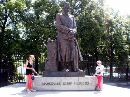 Gimnazjaliści w Warszawie