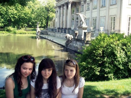 Gimnazjaliści w Warszawie