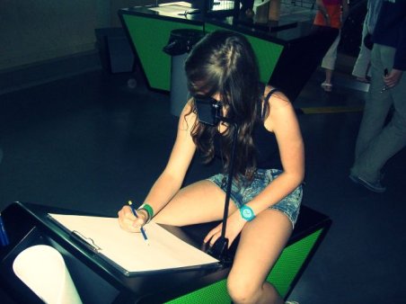 Gimnazjaliści w Warszawie