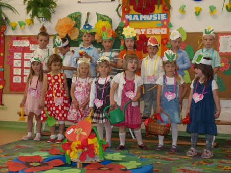 Dzień Mamy u przedszkolaków