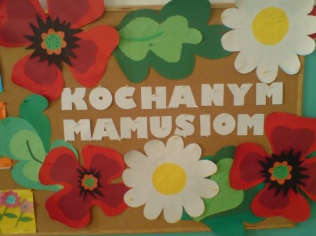 Dzień Mamy u przedszkolaków