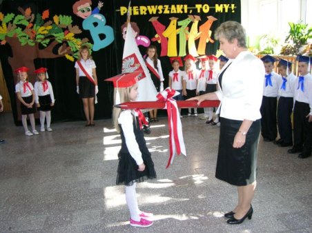 Ślubowanie pierwszoklasistów