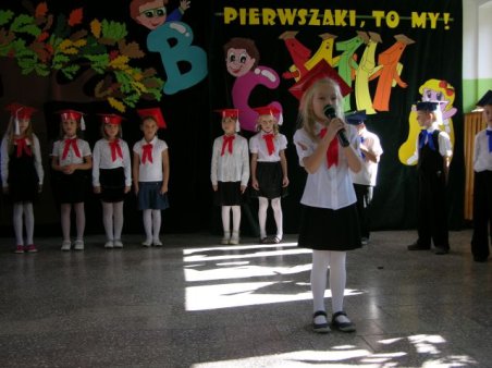 Ślubowanie pierwszoklasistów