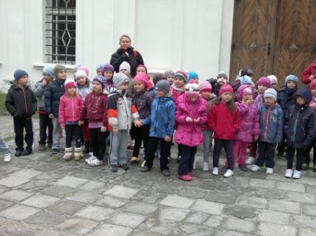 Przedszkolaki w Zwierzyńcu
