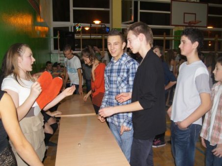 Andrzejki w Gimnazjum