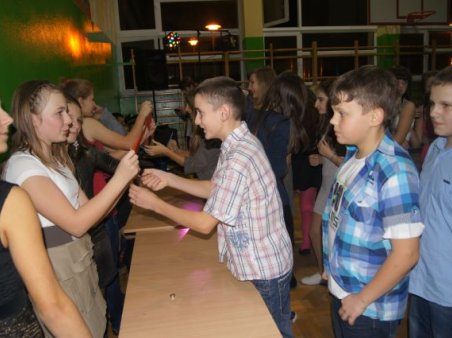 Andrzejki w Gimnazjum