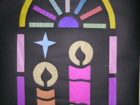 Wystawa witraży o tematyce Świąt Bożego Narodzenia