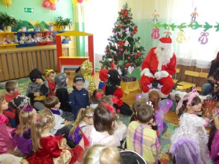 Choinka u przedszkolaków