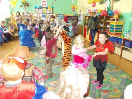 Choinka u przedszkolaków