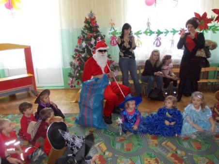 Choinka u przedszkolaków