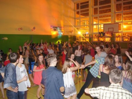 Zabawa choinkowa Gimnazjum