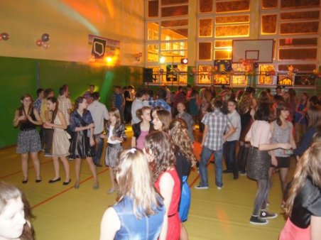 Zabawa choinkowa Gimnazjum