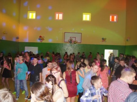 Zabawa choinkowa Gimnazjum