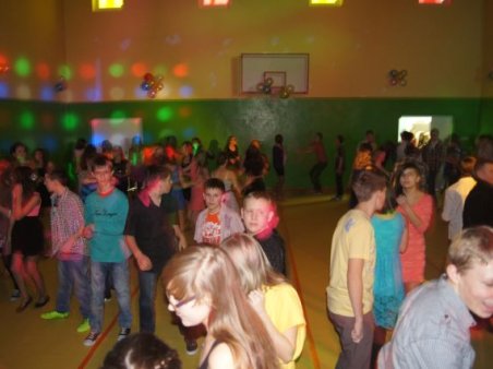 Zabawa choinkowa Gimnazjum