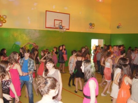 Zabawa choinkowa Gimnazjum