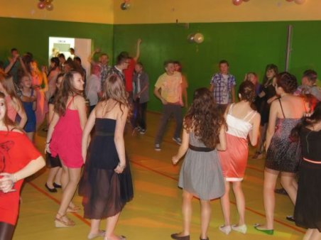 Zabawa choinkowa Gimnazjum