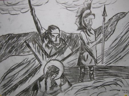 Sceny pasyjne z Drogi Krzyżowej