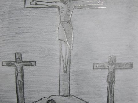 Sceny pasyjne z Drogi Krzyżowej