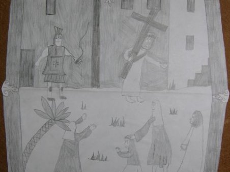 Sceny pasyjne z Drogi Krzyżowej