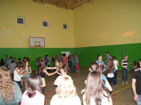 Udana dyskoteka w Gimnazjum