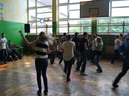 Udana dyskoteka w Gimnazjum