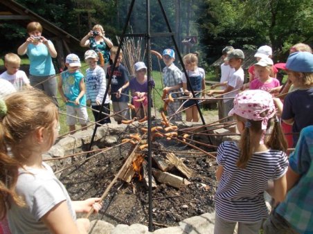 Drugoklasiści w Krasnobrodzie