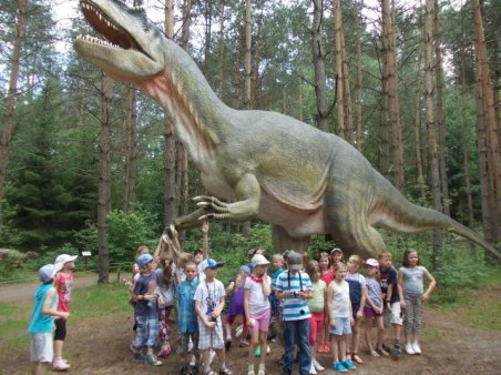 Drugoklasiści w Krasnobrodzie