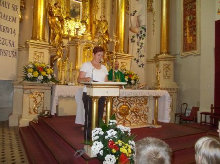 Drugoklasiści w Krasnobrodzie