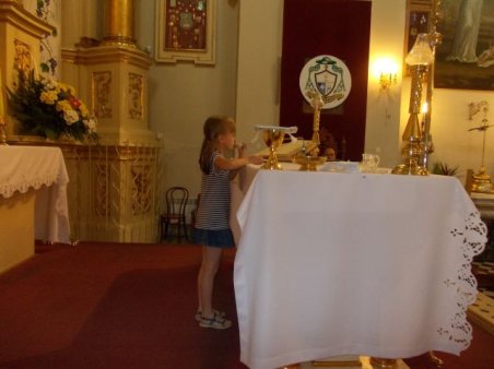 Drugoklasiści w Krasnobrodzie