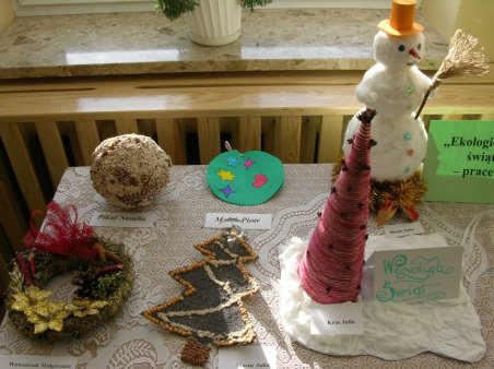 Konkurs na  ekologiczną ozdobę świąteczną