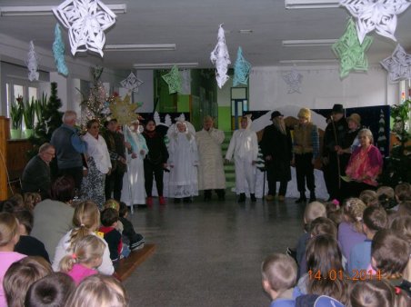 Kolędnicy w przedszkolu