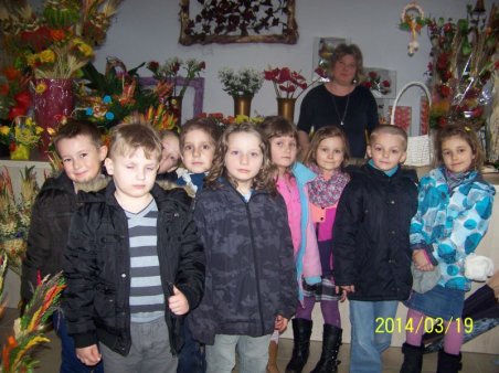 Poznajemy kwiaty-wizyta w kwiaciarni