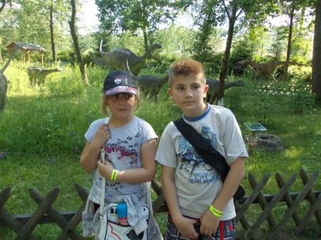 Spotkanie dinozaurami w Bałtowie