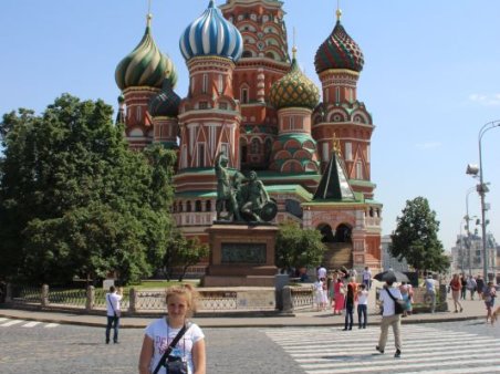 Małgosia w Moskwie