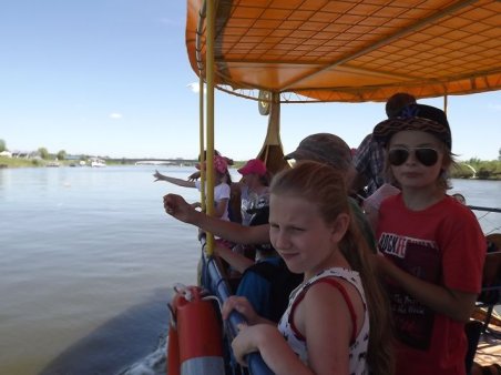 Trzecioklasiści w Sandomierzu