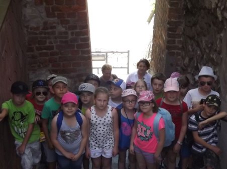 Trzecioklasiści w Sandomierzu